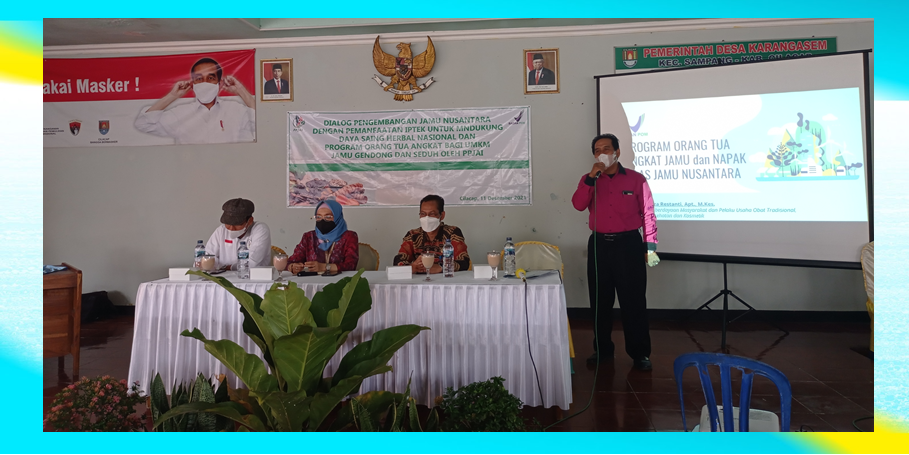 Program Orang Tua Angkat MKM Jamu Gendong dan Seduh di Cilacap